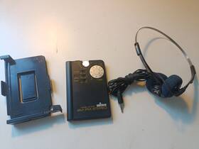 Mh-102n Unitech Is-91af Am/fm 2 Band Stereo Receiver Radio W Headphones Tested