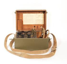 Bc-14a United States Signal Corps Mint Working 1918 Radio Immaculate Original Condition