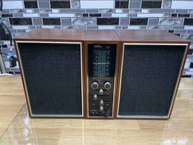 Gen-1750a Wards Vintage Airline Radio Gen 1750a With Speakers Made In Japan - Tested