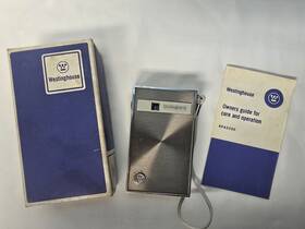 Westinghouse 5200a Vintage Pocket Am Radio Model Rpa W/ Box And Papers - Preowned