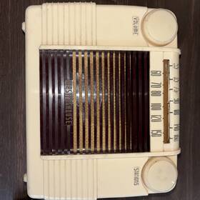 H-313p4u Westinghouse Vintage 1950s Radio Model Portable Fm Parts Only