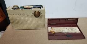 H-562p4a Westinghouse Am Tube Type Radio Model No. - Untested Needs B Battery
