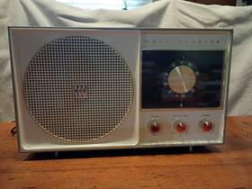 1960h-h756t5 Westinghouse H-756t5 Vintage Am Fm Radio