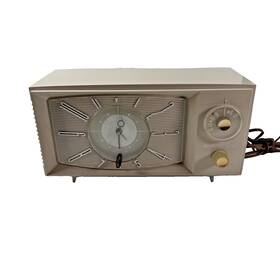 H-76664a Westinghouse H766l4a Vintage 1950s Clock Am Radio Parts/repair