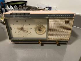 Westinghouse H7766l6a Victoria Pink 1961 Model Am Vintage Radio