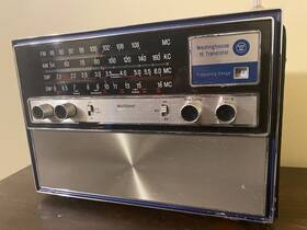 Rf43wo7o Westinghouse Rf43wd70 Am/fm Sw Portable 15 Transistor Radio