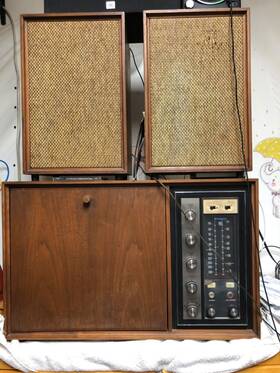 V-2528-2 Westinghouse Hi-fi Model H-m1370 Chassis Turntable Nice Condition