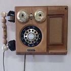 Wp-900 Heritage Vintage Country Telephone Oak Brass Wall Phone Model Hac Wp-900 Heritage Vintage Country Telephone Oak Brass Wall Phone Model Hac
