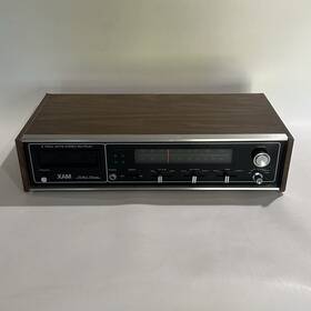 Sh-88 Xam Vintage Solid State Stereo Am Fm Radio Receiver 8 Track Player