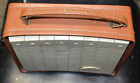 Xr-2l Heathkit Transistor Portable Am Radio With Leather Case