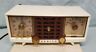 Y-118610 Zenith Vintage Tube Radio Alarm Clock White Works