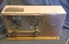 Yg784 Admiral Vintage Am Clock Radio Model Chassis Pale Pink Works