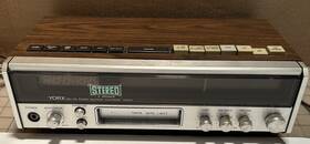 R5260 Yorx Model 8 Track Radio Alarm Clock - Tested See Video