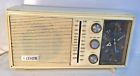 Z466w Z468w Zenith Electronics Llc Vintage Radio Cream Tube Plastic Clock Alarm