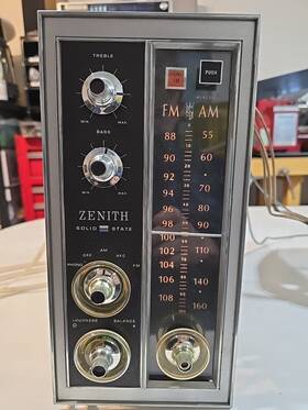 18yt20z Zenith Solid State Am/fm Electronics Y910