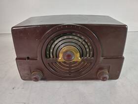 7h820z Zenith Vintage 1948 Bakelite Fm Long Distance Tube Radio - For Parts