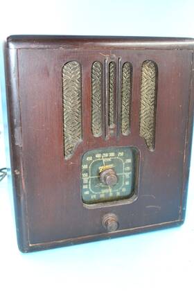 4b231 Zenith Ab231 Vintage Am Table Model Battery Powered Radio