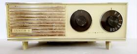 B210w Zenith Vintage Solid State Am Radio 60s Tabletop Tested Works