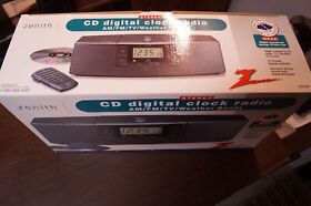 Z2020b Zenith Cd Digital Clock Radio