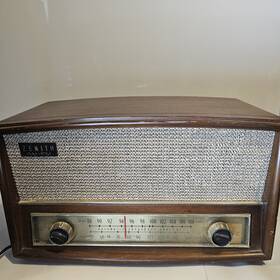 G730 Zenith Vintage Tube Radio Am/fm Phono Input Model Wood Works