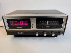 H472w1 Zenith Model H472w Am/fm Clock Radio Circle Of Sound