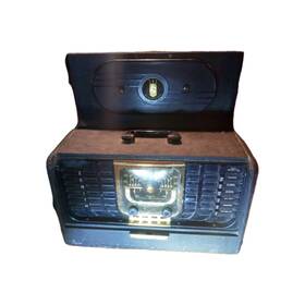J-24705 Zenith Trans-oceanic G500 Portable Tube Radio Shortwave Bands Vintage-for Parts