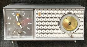 J514g Zenith Alarm Clock And Tube Am Radio 1962 Model J514 Cleaned Tested Working