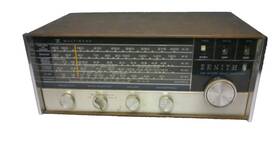 Zenith M660 Vintage Am Short Wave Receiver Radio Powers On Has Isolation Xformer