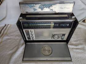 Rd7000 Zenith Vtg Royal Trans-oceanic 11 Band Sw Solid State Radio D7000 - Works Read