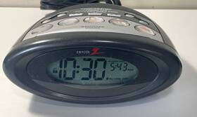 Z1233b Zenith Clock Radio-fully Tested