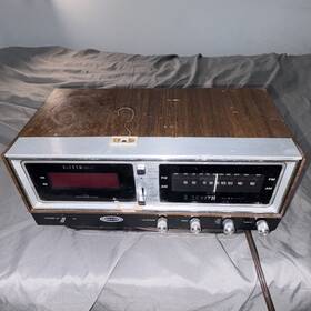 Z213310 Zenith Solid-state Electronic Clock Radio Am/fm Tone Tuning Controls