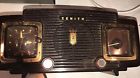 L520parts Zz33 Zenith Vintage Am Tube Clock Radio Not Working