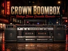 Crown Boombox Rare Vintage Stereo Cassette Recorder. Fixed Price $2199.00.