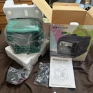 Vtg Portable 5.5" Green B&w Tv Am/fm Radio Kb Toys Club W/ Adaptor Box New. Fixed Price $45.95.