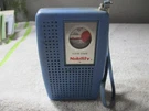 Vntg Nobility -am Solid State Blue Pocket Radio Model U4/600 Works!. Fixed Price $14.99.