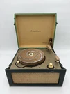 Rare Montgomery Ward "airline Portable Turntable Model GAA-953B Tested. Fixed Price $55.99.