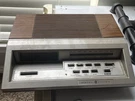 Vintage Alarm Clock Wood Grain 7-4672A No Backlight Radio Read Description. Fixed Price $9.99.