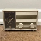 Vintage 1970 Admiral CR-13 Solid State Electric Alarm Clock Am Radio Japan Rare. Fixed Price $34.99.