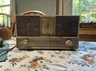 Vintage Zenith 4 Tube Clock Works Radio Static Model B728F. Fixed Price $75.00.