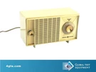 T126A Plastic Tube Table Radio Beige Circa 1954. Fixed Price $22.00.