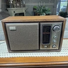 Vtg 60S Sony ICF-9650W Fidelity Sound Am/fm Tabletop Stereo Radio Wooden Case. Fixed Price $76.49.