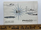 Philco Ford Motor Company Multi-band Radio Vintage Model T-911 Owners Guide Cb. Fixed Price $16.99.