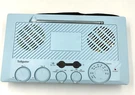 Retro Portable Am/fm Radio Tailgater Aqua Blue Model X234. Fixed Price $25.95.