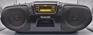 Panasonic RX-DS15 Portable Cd/cassette Tape/fm/am Mash Xbs Stereo Boombox. Fixed Price $64.95.
