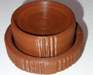 1946 Crosley 106CP 03CB Replacement Knob And Others (set Of 2), ARRP#088. Fixed Price $10.00.