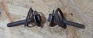 Set (2) Zenith Model 10-S-669 Radio Chassis To Cabinet Mounting Bolts & Springs. Fixed Price $16.50.