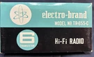 Vintage Electro Brand Portable Am Radio TR-655-C Transistor. Fixed Price $35.00.