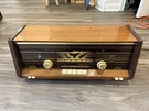 Vintage Philips B4X23A/15 Radio Sw Lw Mw Vhf C1964 Wooden Case. Fixed Price $450.00.