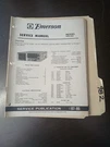 Emerson Model VR-22 Service Manual Original Repair Book Tv Radio. Fixed Price $49.99.