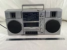 Vintage Sanyo Boombox Portable Stereo Model M9815K Am/fm Cassette Works Great!. Fixed Price $79.99.